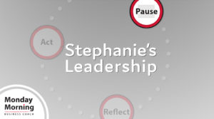 post title image with Stephanie's Leadership