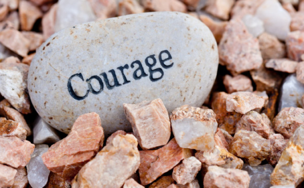 courage rock image